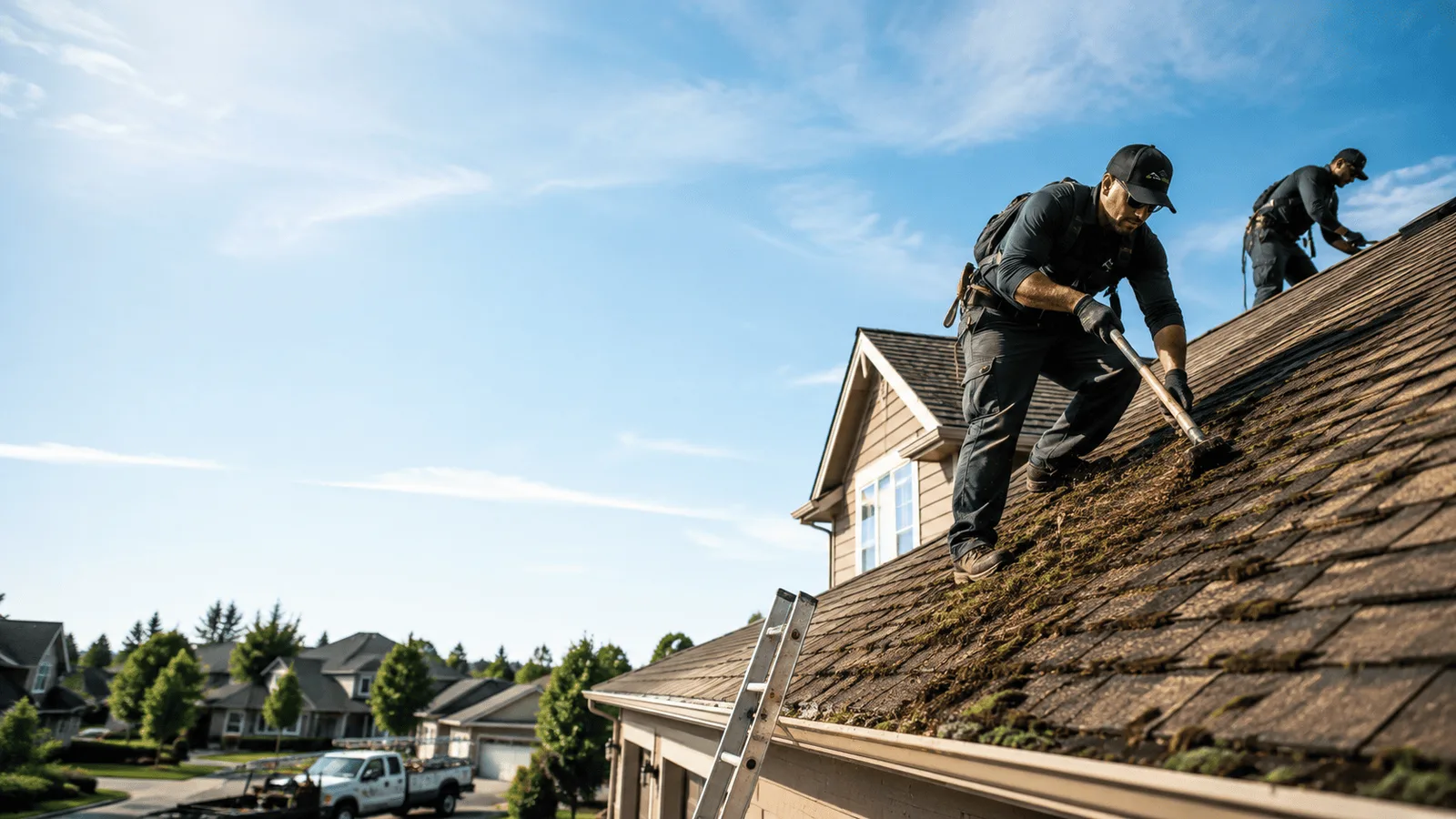 Roof Moss Removal in Belmont, MI near me